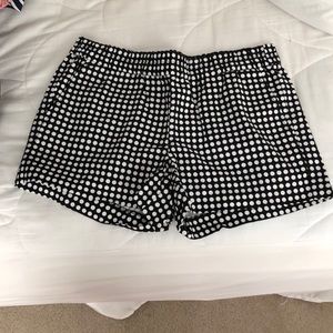 JCrew polka dot shorts